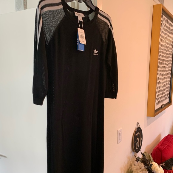 Price firm💗Adidas knit midi dress - Picture 3 of 12